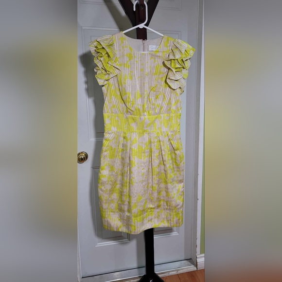 Jessica Simpson Yellow Dress US 2 - Picture 1 of 4